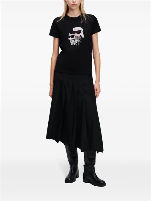 T-shirt donna maniche corte Karl Lagerfeld | A1W17131JJ999